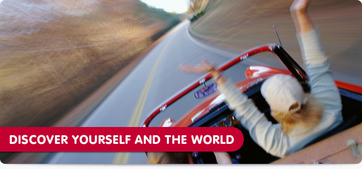 Discover yourself and the worlde